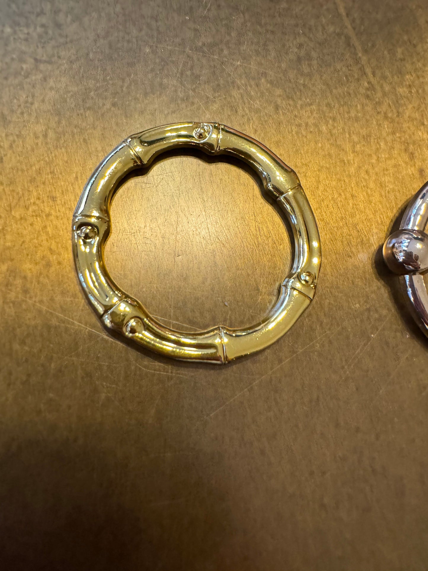Gold Metal Rings, Couture Swimwear Buckle, Craft Supplies (5cm), Solid Metal Ring