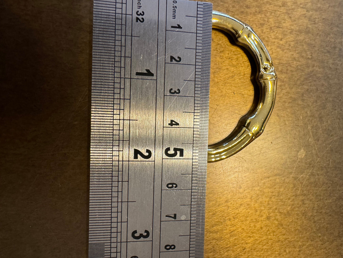 Gold Metal Rings, Couture Swimwear Buckle, Craft Supplies (5cm), Solid Metal Ring