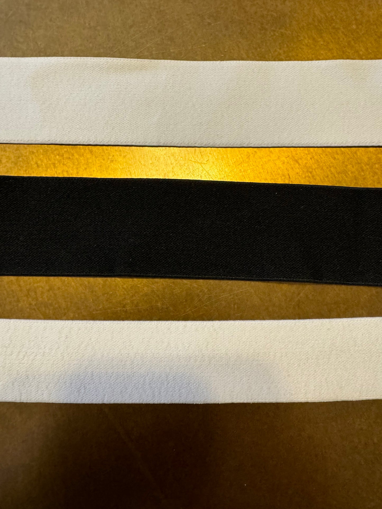 High Quality Plush Elastic, Black, White, 3cm, 4cm, 5cm