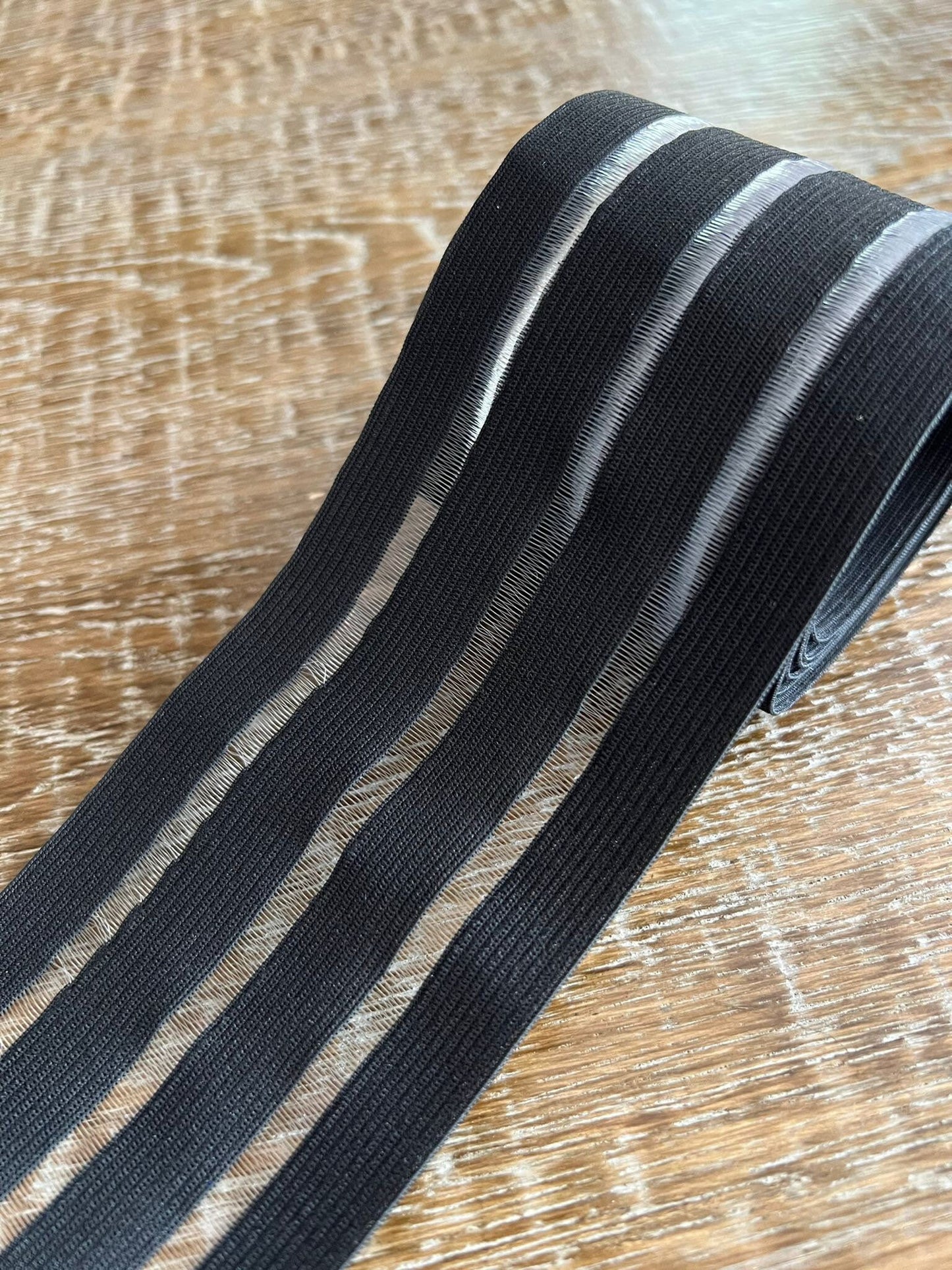 7cm Wide 4 Row Elastic Band, Swimwear Belt Waist Trim