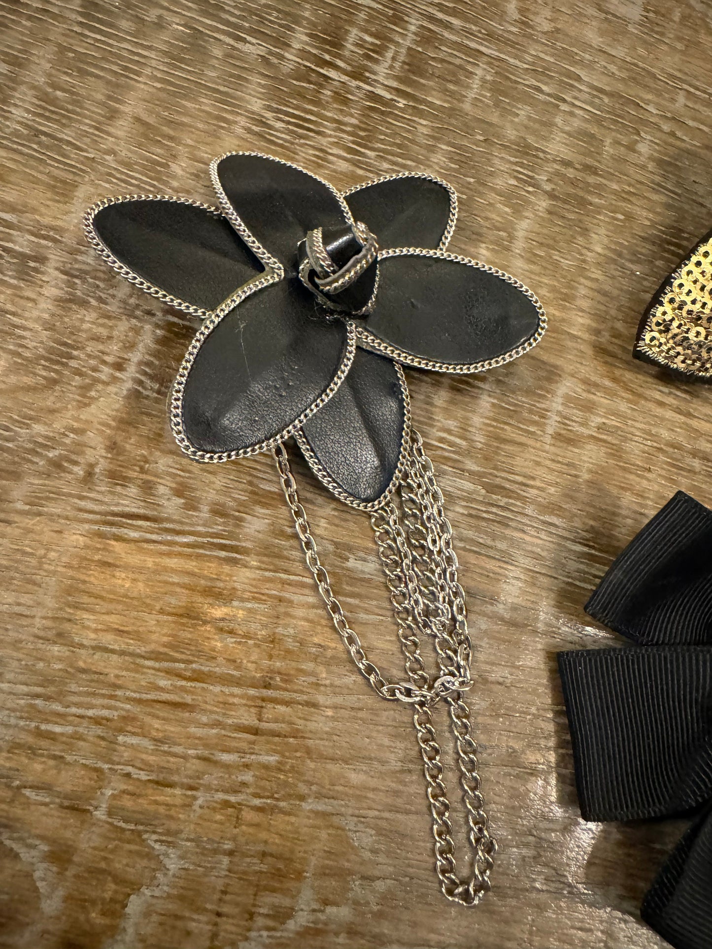 Elegant Pin-On Corsage, Brooch, Blazer Accessory