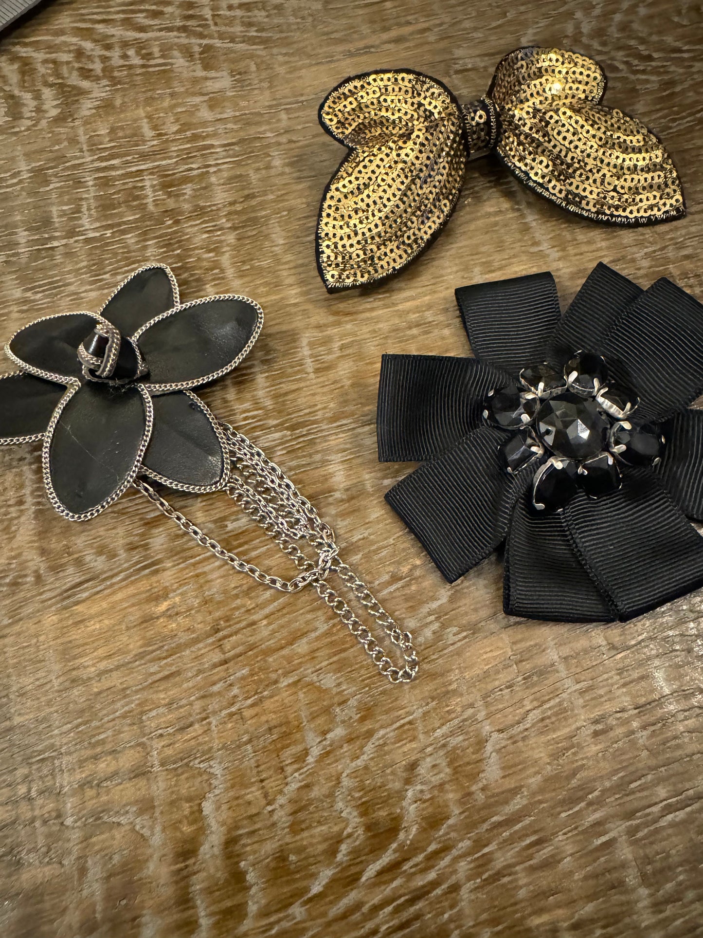 Elegant Pin-On Corsage, Brooch, Blazer Accessory