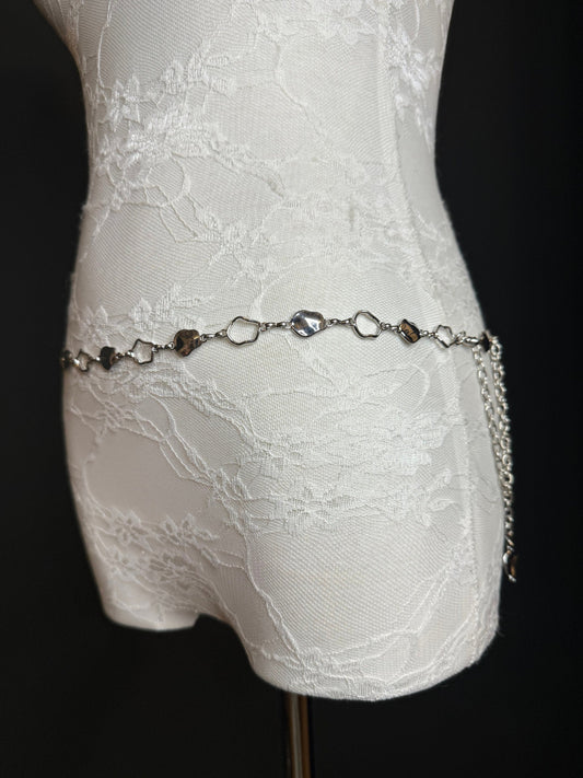 X-long Belt, Silver Hammered Metal Ring Belt, Teen Sizes, Size 18”-60”, Fan Design, Fan Collection, Gift belt, Fashion Accessory, Swimwear
