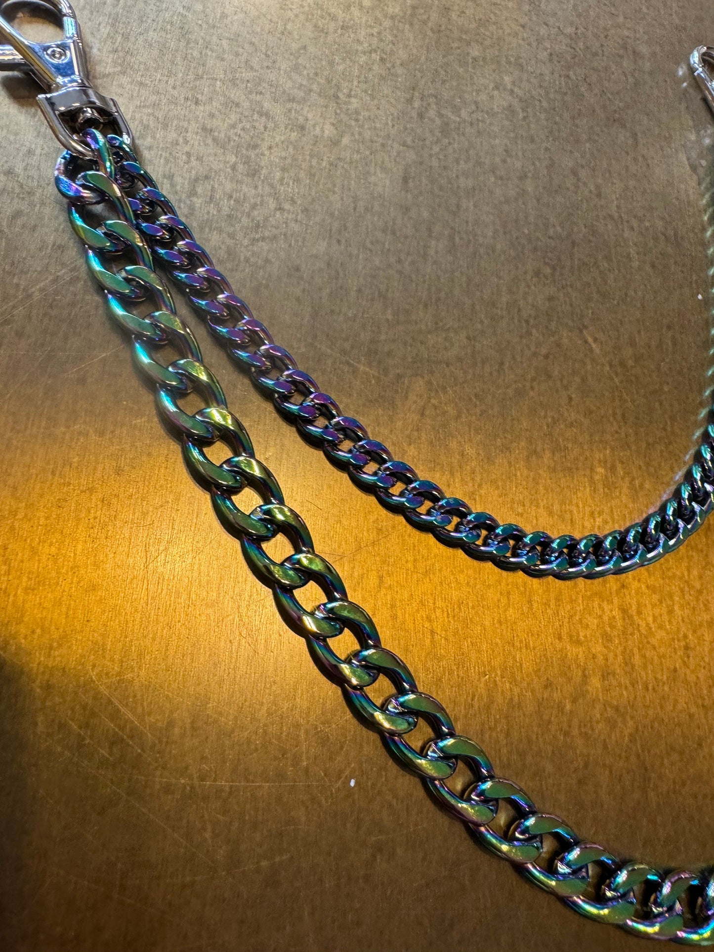 Multicolour Layered Jeans Chains, Street Fashion, Hip Hop, 6 size selection, 2 Layers, Festival, Body Chain, Bag Chain, Accessory,FAN Design