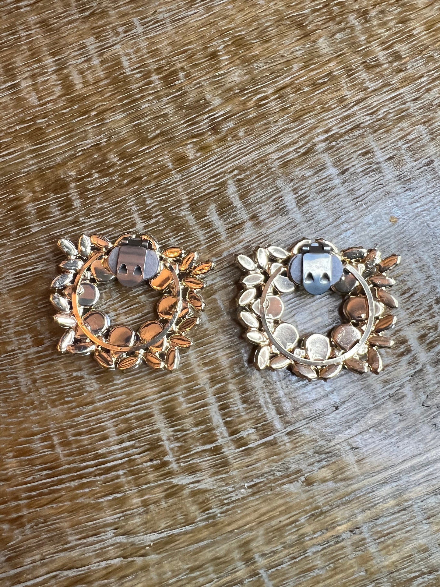 Rhinestone Shoe Clip, Bag Clip, Bridal, Bridesmaid, Party Gold