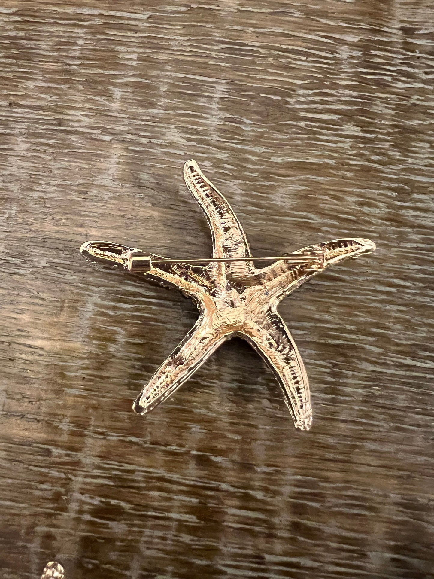 6cm Starfish Rhinestone Brooch Pin, 9 colours, Gold, Silver, Multicolour, FAN Design, Gift, Accessory, FAN Design, 2.5” Size Brooch,Swimwear