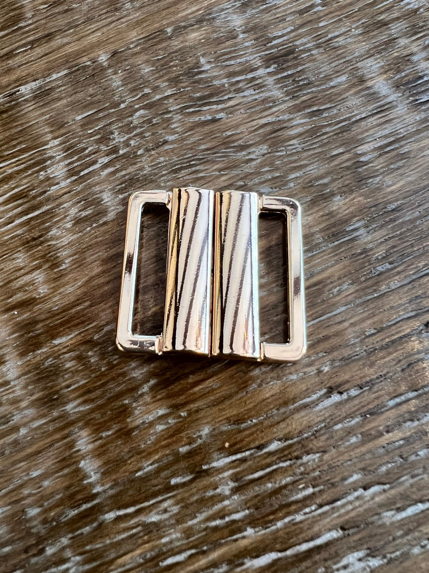 30mm Buckle, Two Part Buckle, Light Gold, Silver, White, Swimwear Buckle, High Quality, Shiny Finish, Metal Buckle, Plastic Buckle