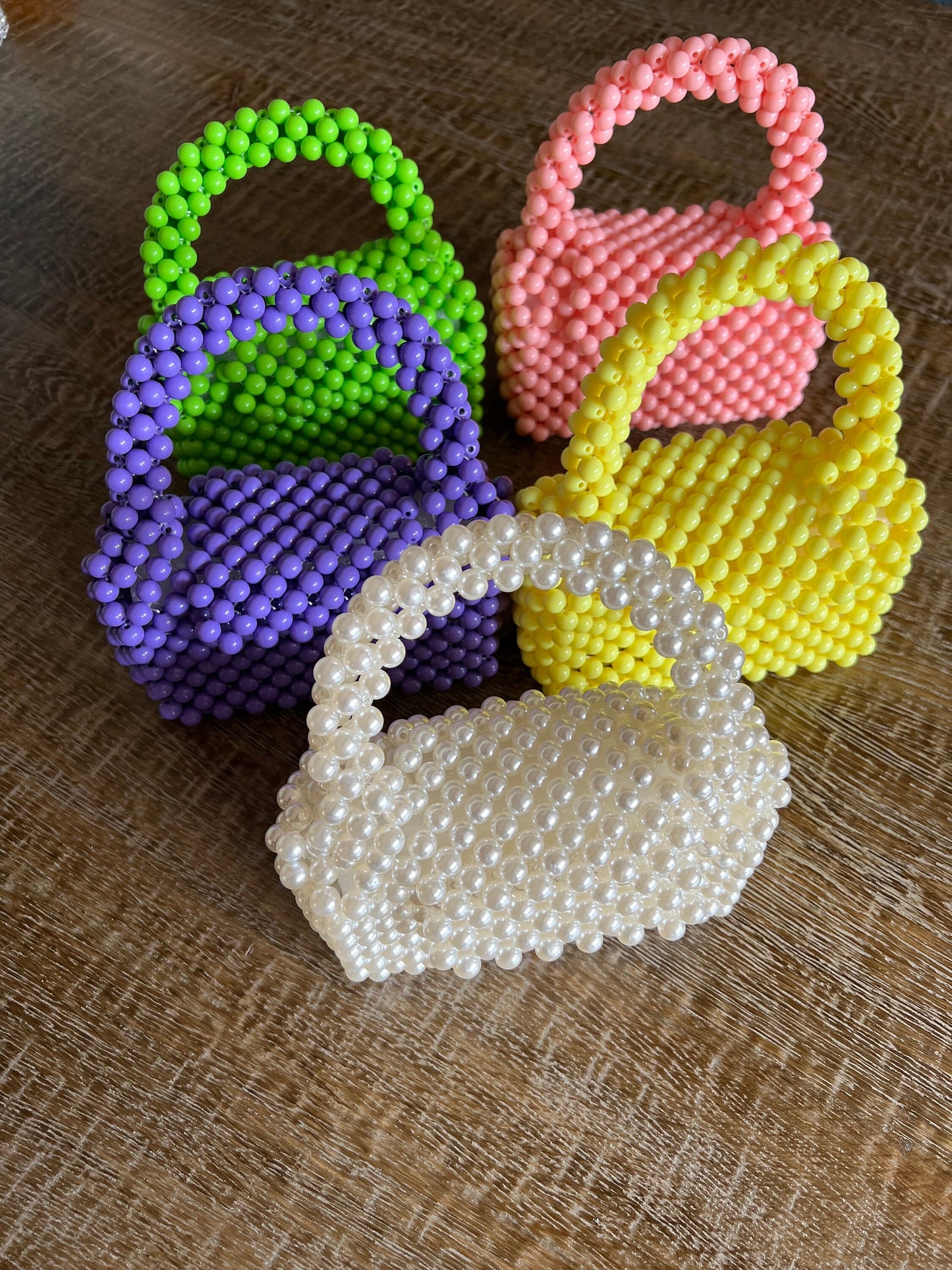 Bead Handbag, 5 colours  Handmade, Handbag, Fan Accessory Collection