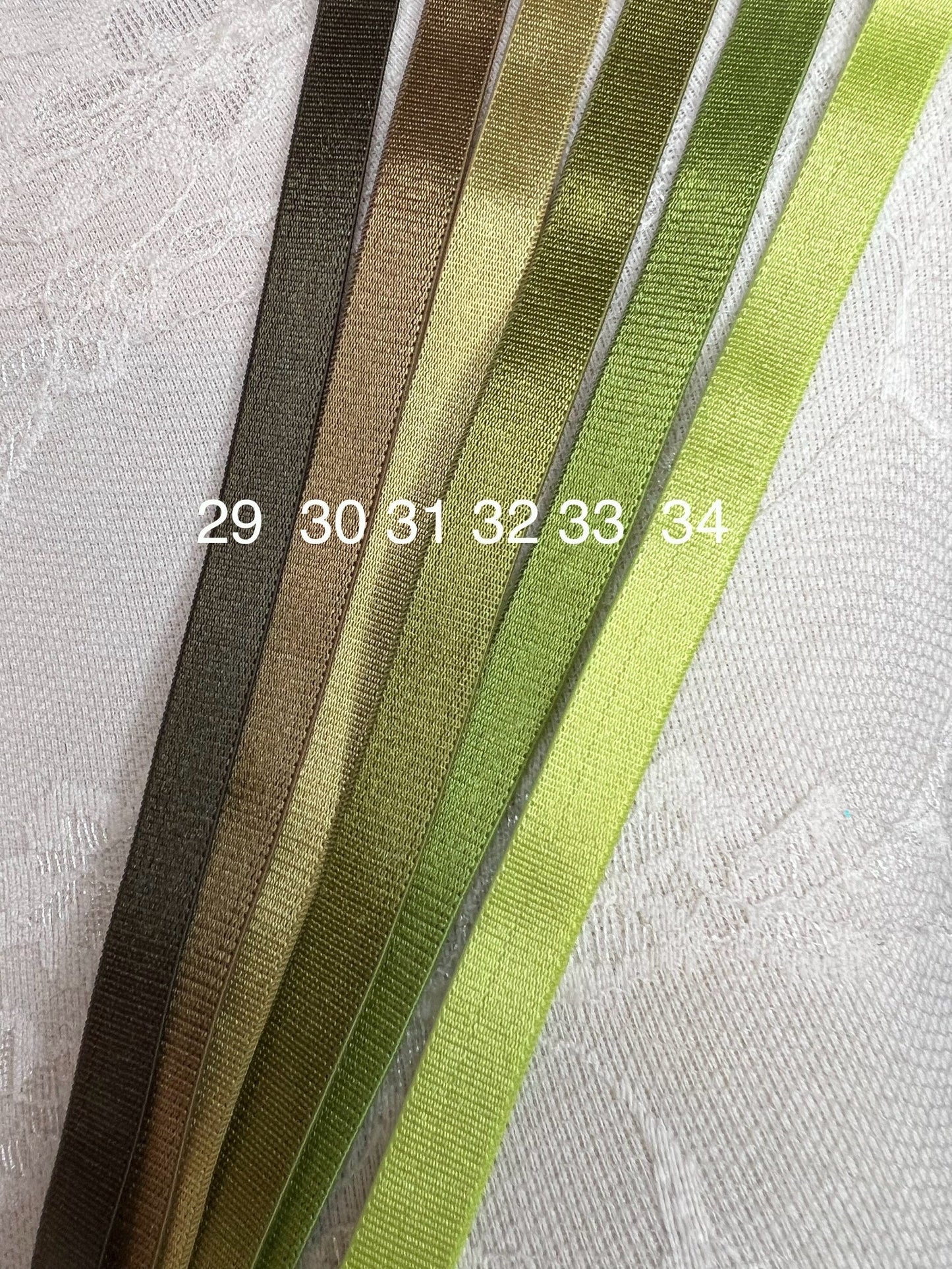 6mm, 10mm, Bra Straps, 6mm, 10mm Bra Elastic, Sewing Bra Straps, 82 Colours, Adjustable, Sew on, Lingerie, Bra Making, Crafts, Green, Olive