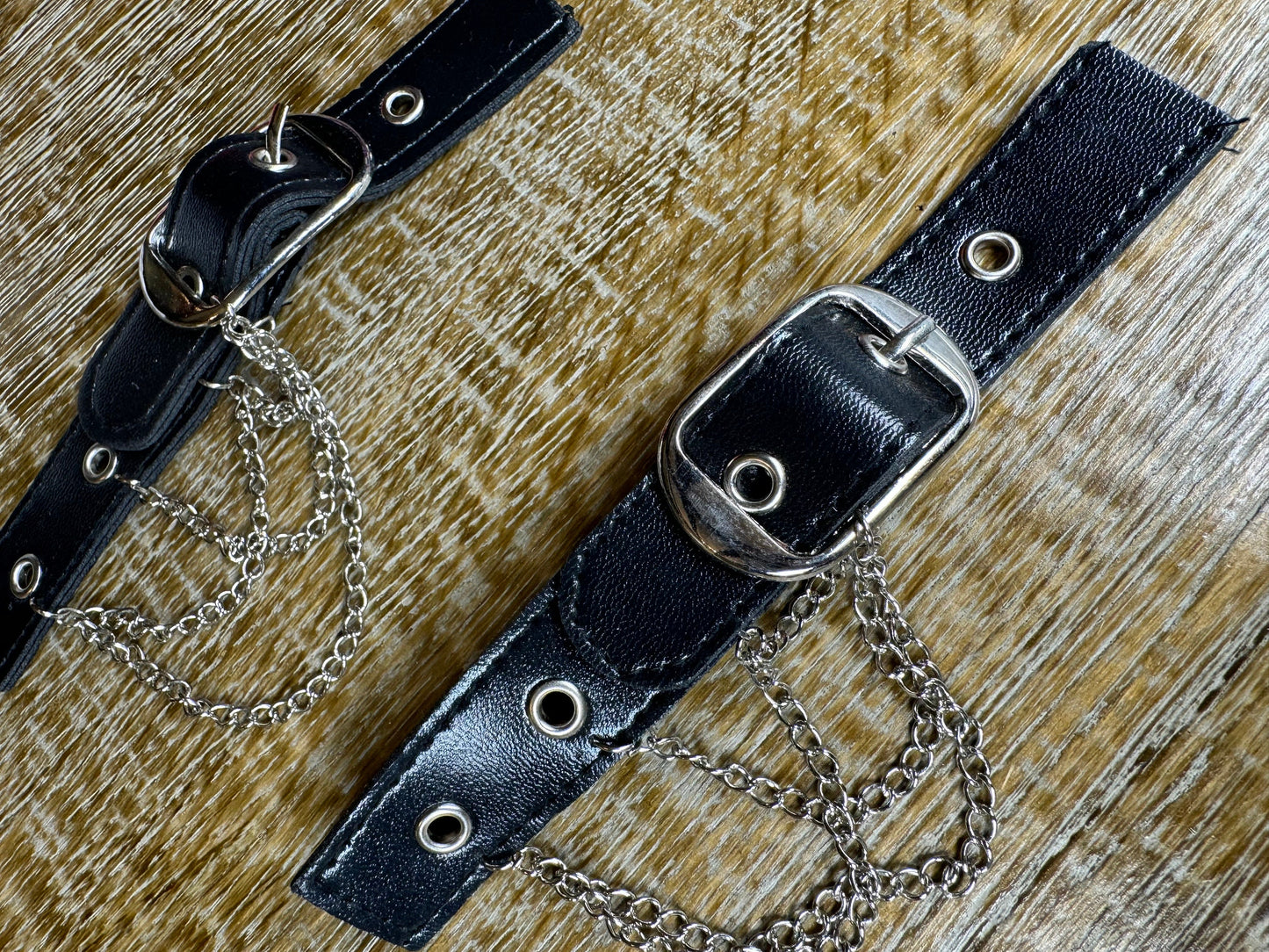 Kilt Strap, Silver Buckle, Hanging Chain, Pink, Festival, Craft, Bags, Dress, Matt Black, High Quality, Clothing