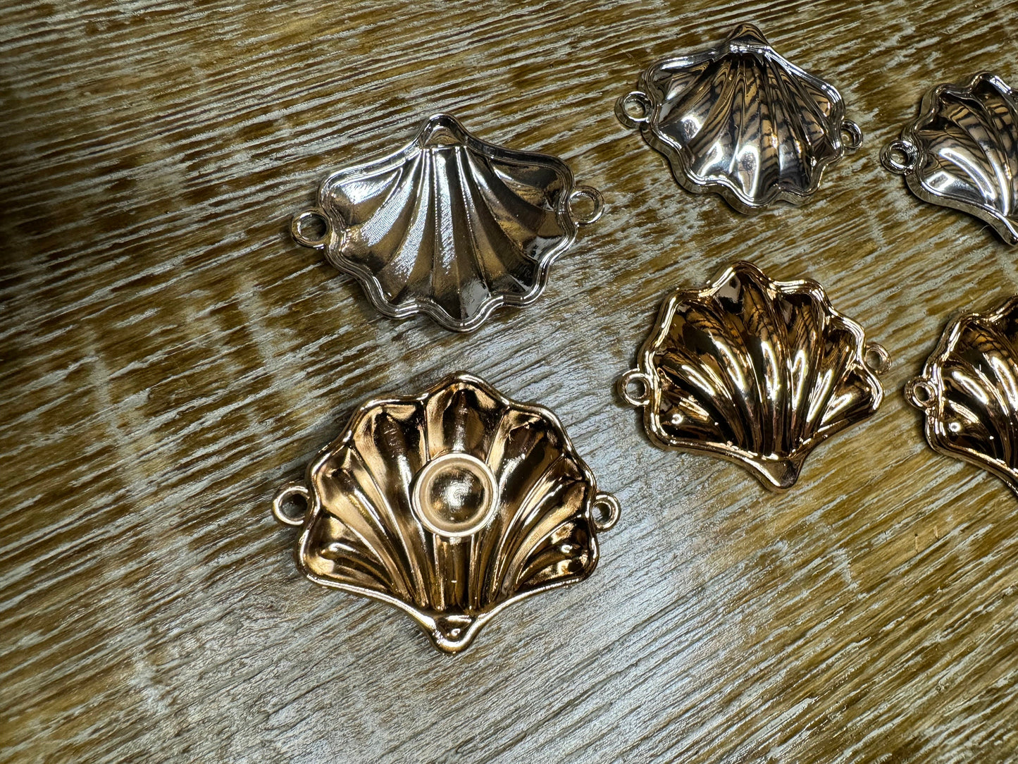 Shell Buckles, Metal Buckles, Swimwear Buckle, Silver, Gold Colour, Swimwear, Clothing, Crafts, Decor, tops, 4.4cm