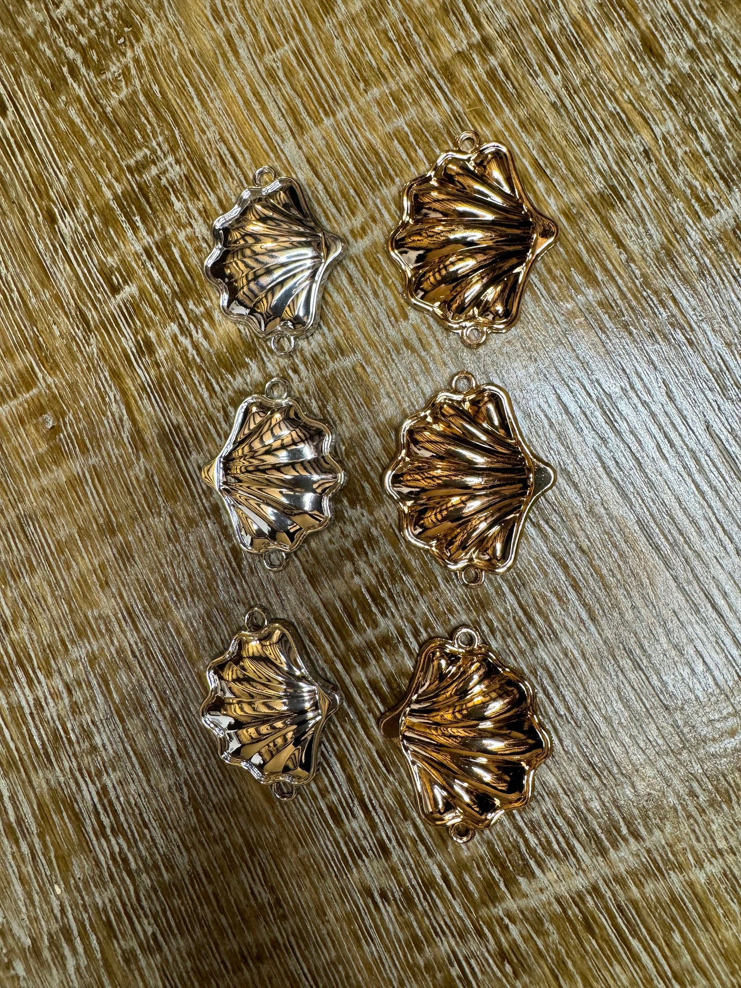 Shell Buckles, Metal Buckles, Swimwear Buckle, Silver, Gold Colour, Swimwear, Clothing, Crafts, Decor, tops, 4.4cm