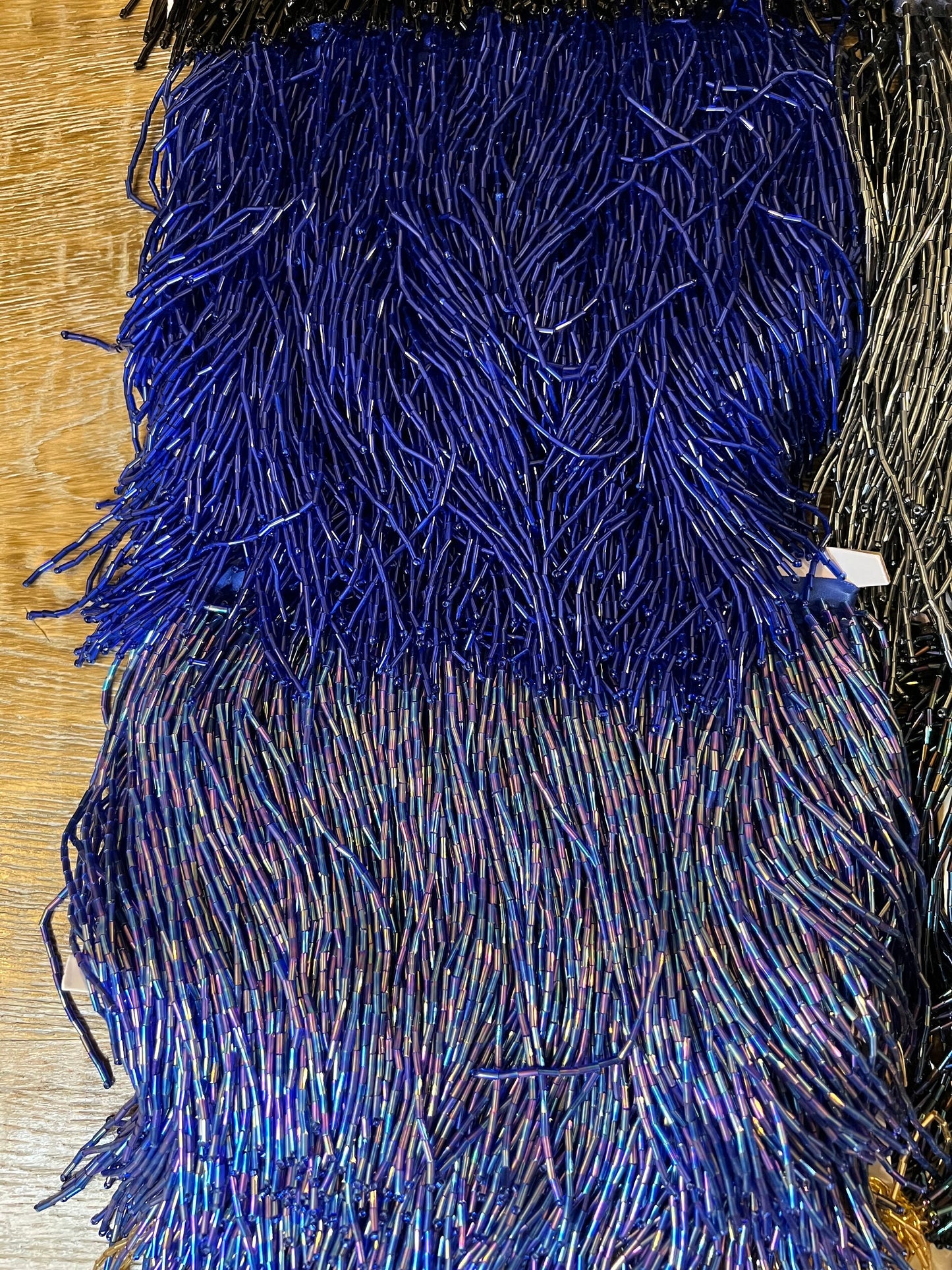 6" Glass Beaded Fringe, Sew-On Costume Trim, 10 Colour Options