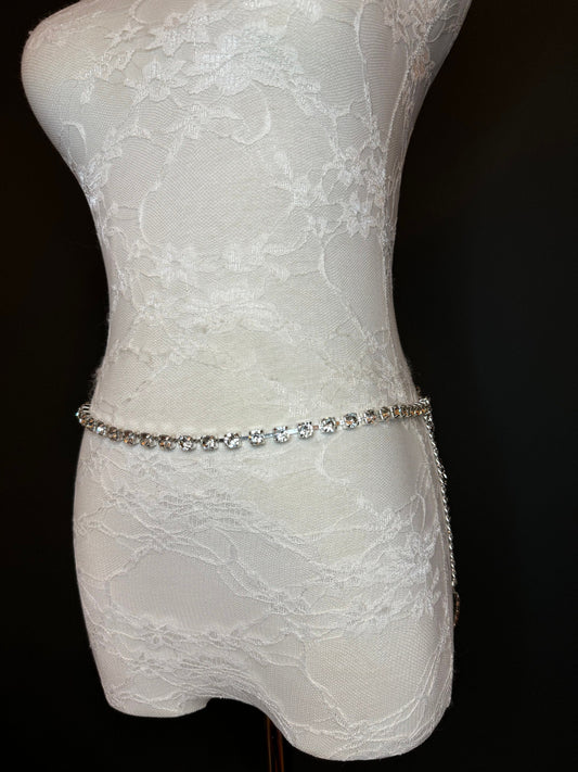 X-long Belt, Jewel Belt, Silver, Gold, Jewels, Bridal, Clothing, Accessory, Teen Sizes, 18”-60”, Gift, Prom, Dress Belt,8mm Large Rhinestone