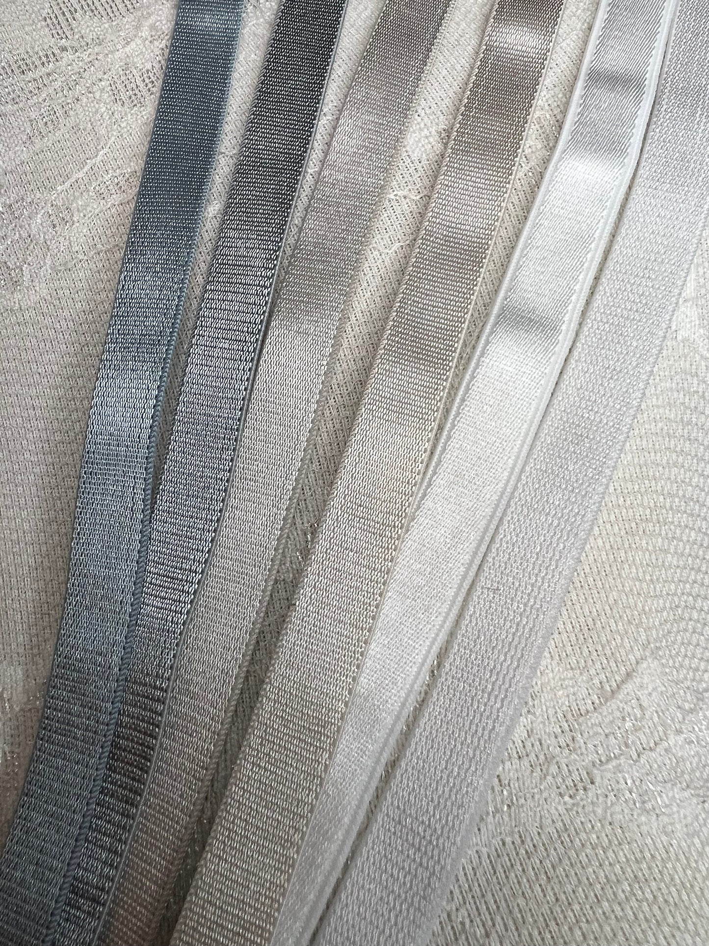 6mm, 10mm Bra Straps, 6mm, 10mm Bra Elastic, Sewing Bra Straps, 82 Colours, Adjustable,Sew on, Lingerie,Bra Making,Black, Grey, Ivory, White