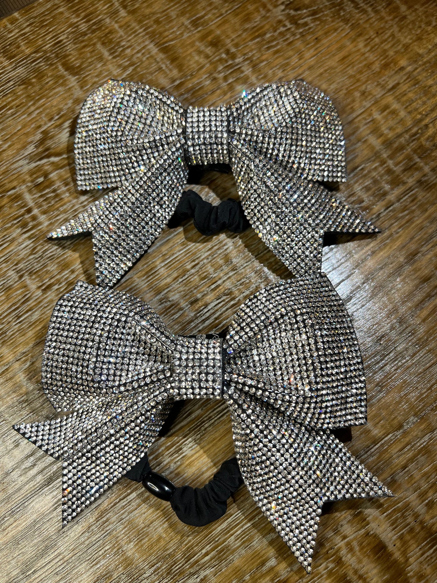 Handmade Rhinestone Bow Headband, Diamanté Jewel Hairband