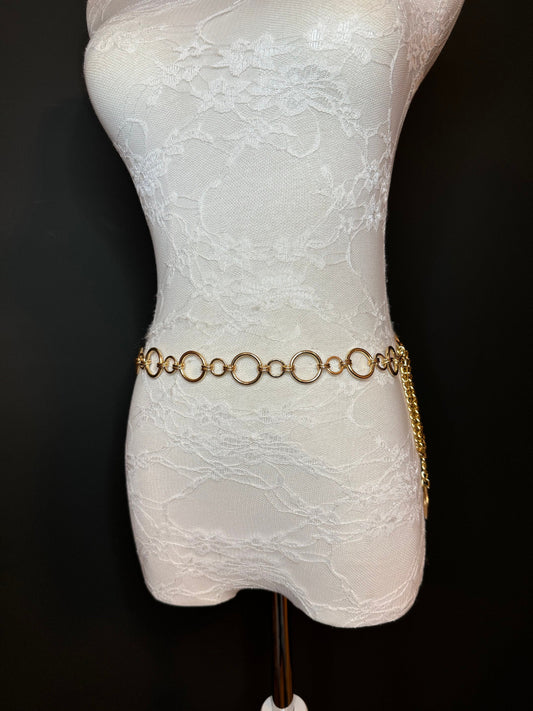 X-long Ring Belt, Metal Ring Belt, Teen Sizes, Sizes 18”-60”, Custom, Fan Design, High Quality, Gold, Silver Metal belt, Fashion Accessory