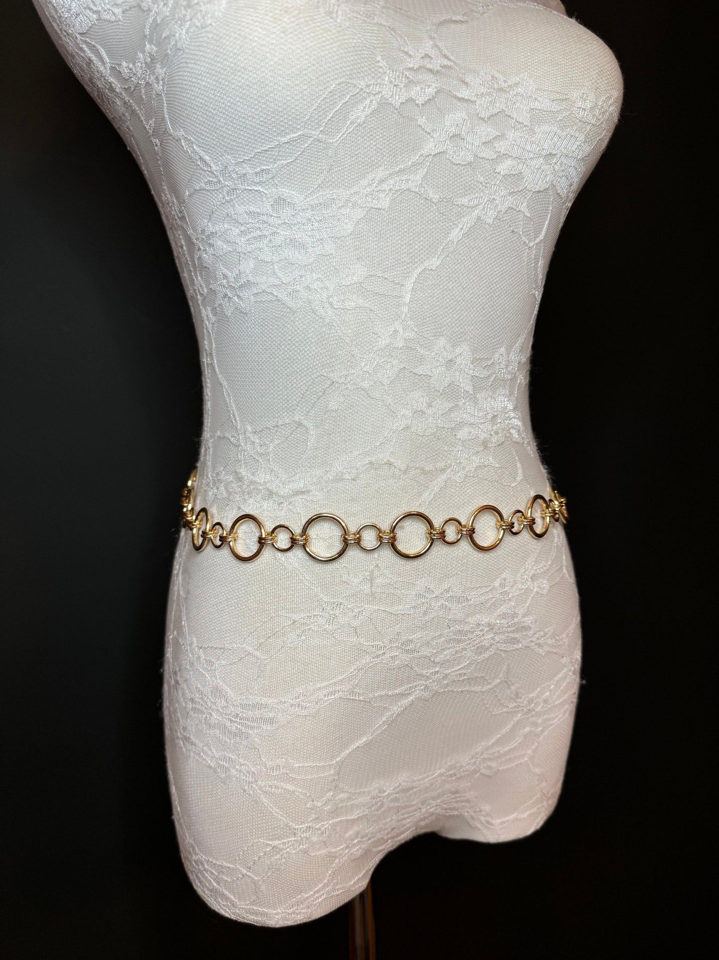 X-long Ring Belt, Metal Ring Belt, Teen Sizes, Sizes 18”-60”, Custom, Fan Design, High Quality, Gold, Silver Metal belt, Fashion Accessory