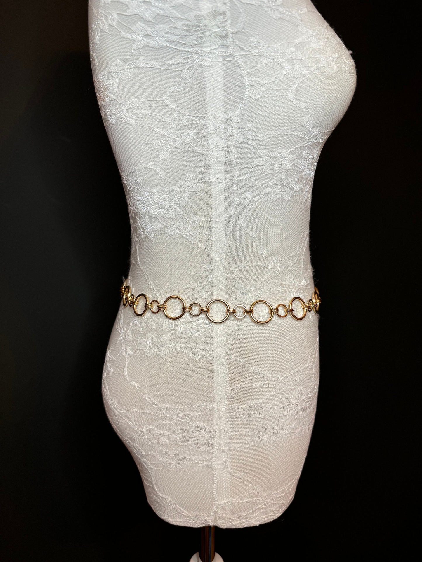 X-long Ring Belt, Metal Ring Belt, Teen Sizes, Sizes 18”-60”, Custom, Fan Design, High Quality, Gold, Silver Metal belt, Fashion Accessory