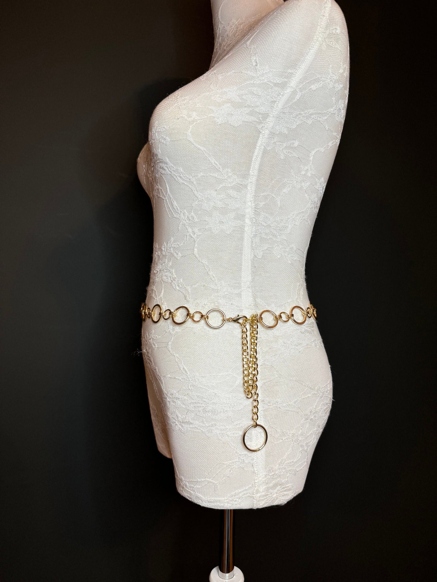 X-long Ring Belt, Metal Ring Belt, Teen Sizes, Sizes 18”-60”, Custom, Fan Design, High Quality, Gold, Silver Metal belt, Fashion Accessory