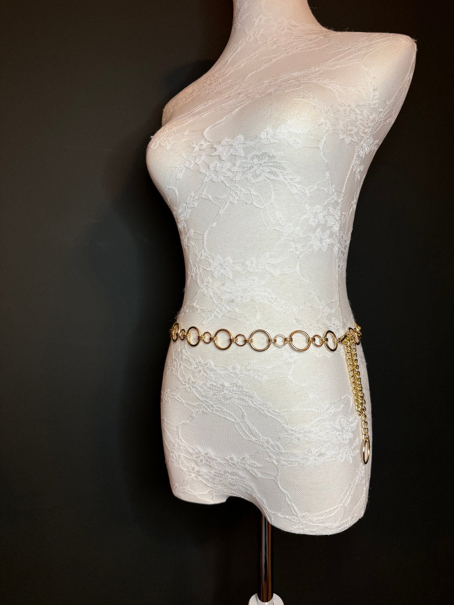 X-long Ring Belt, Metal Ring Belt, Teen Sizes, Sizes 18”-60”, Custom, Fan Design, High Quality, Gold, Silver Metal belt, Fashion Accessory