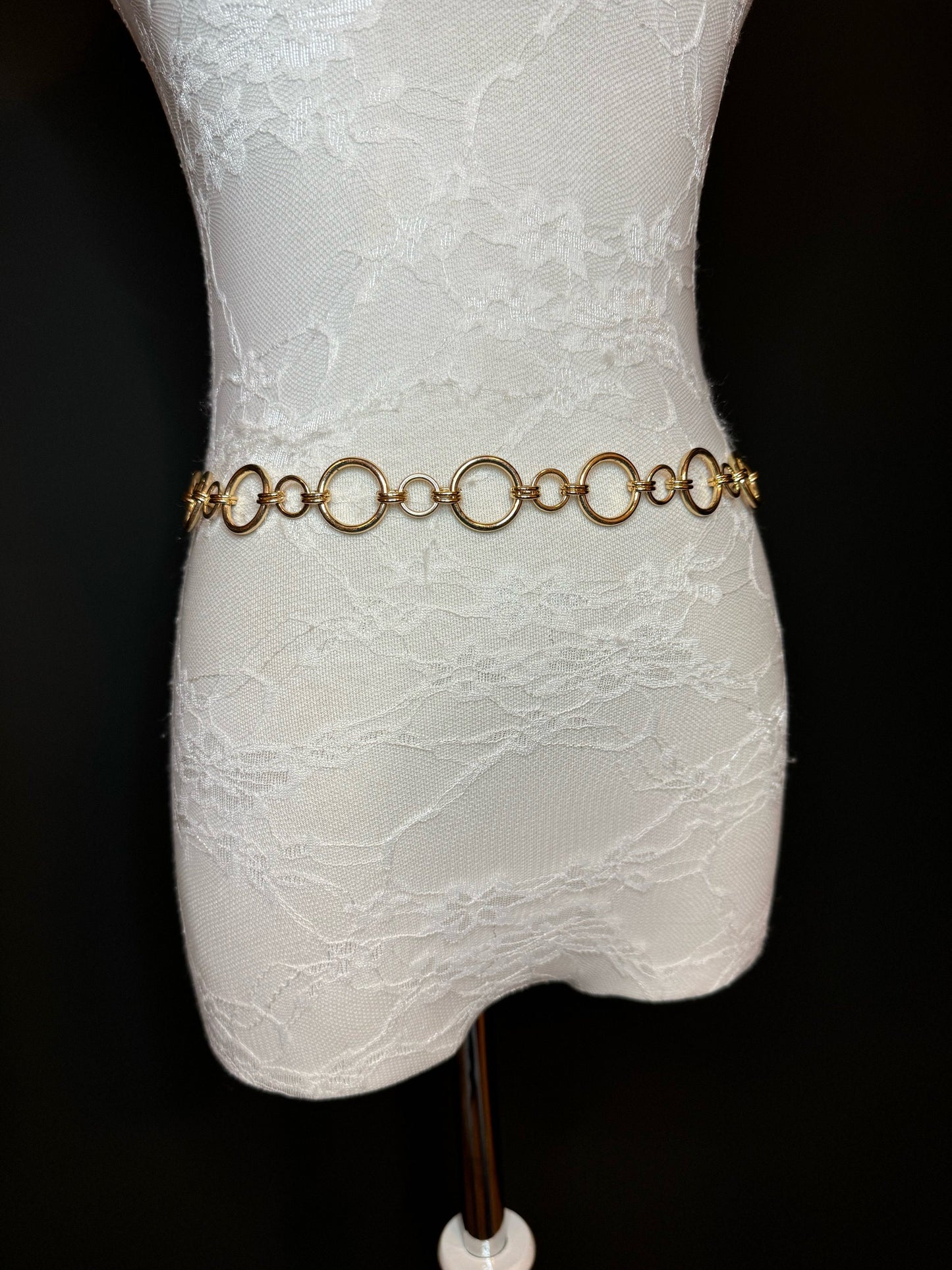 X-long Ring Belt, Metal Ring Belt, Teen Sizes, Sizes 18”-60”, Custom, Fan Design, High Quality, Gold, Silver Metal belt, Fashion Accessory