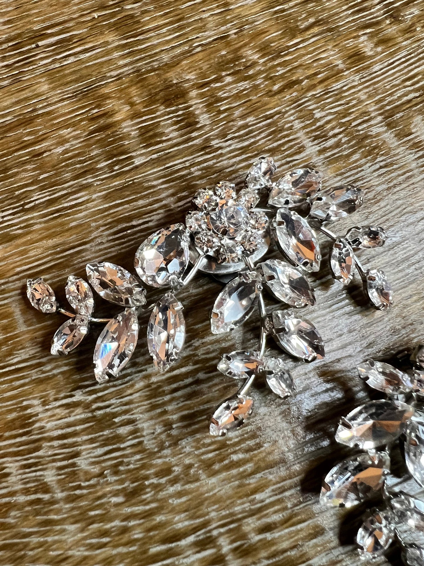 Rhinestone Shoe Clip, Bag Clip, Bridal, Bridesmaid, Party Silver Gold