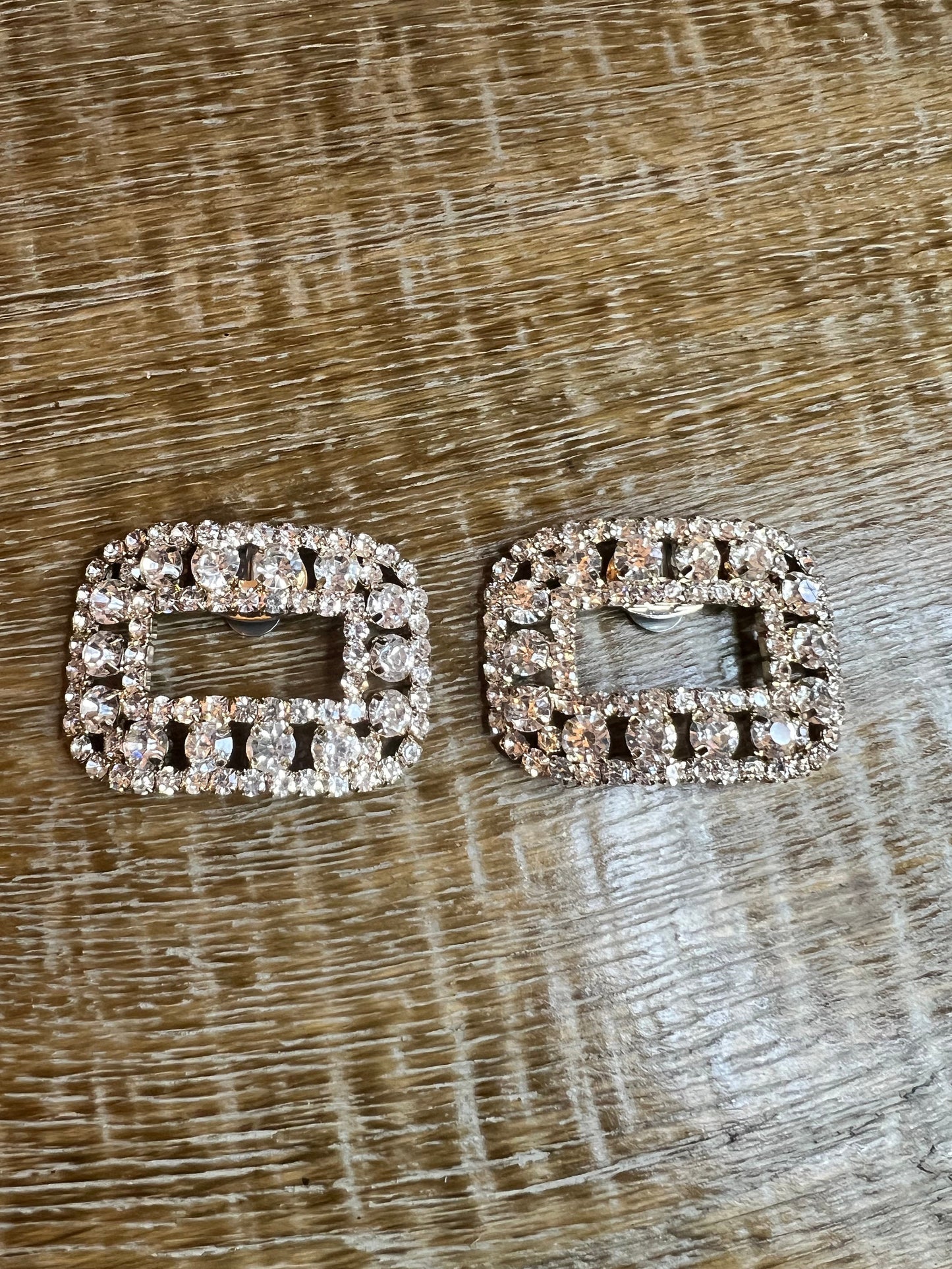 Rhinestone Shoe Clip, Bag Clip, Bridal, Bridesmaid, Party Gold