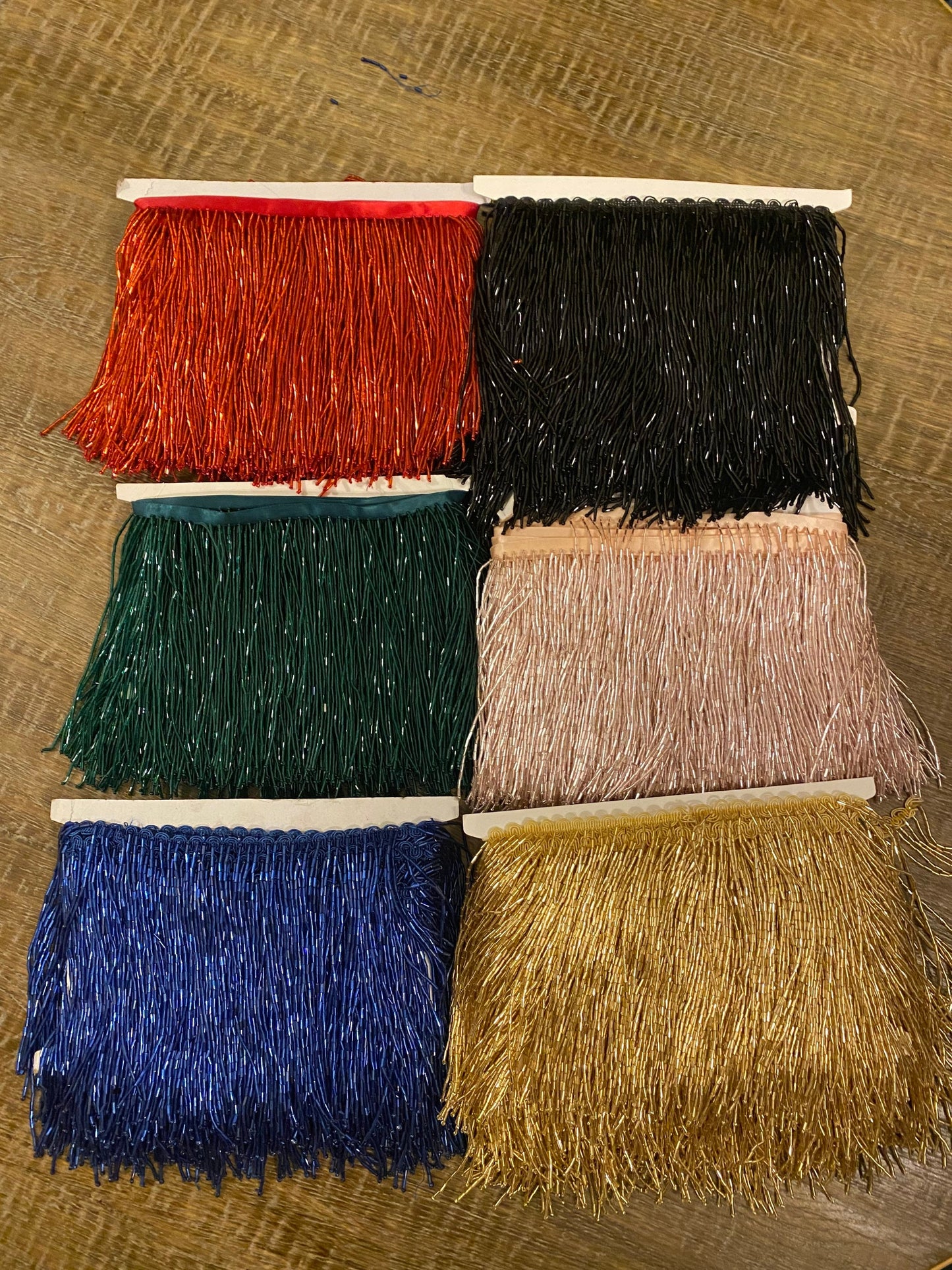 Belt, Glass Beaded Fringe Belt, 8 colours, Sizes 18 to 60 inch, FAN Design, Fashion, Costume, Dance, Festival, 6” Long Fringe Belt