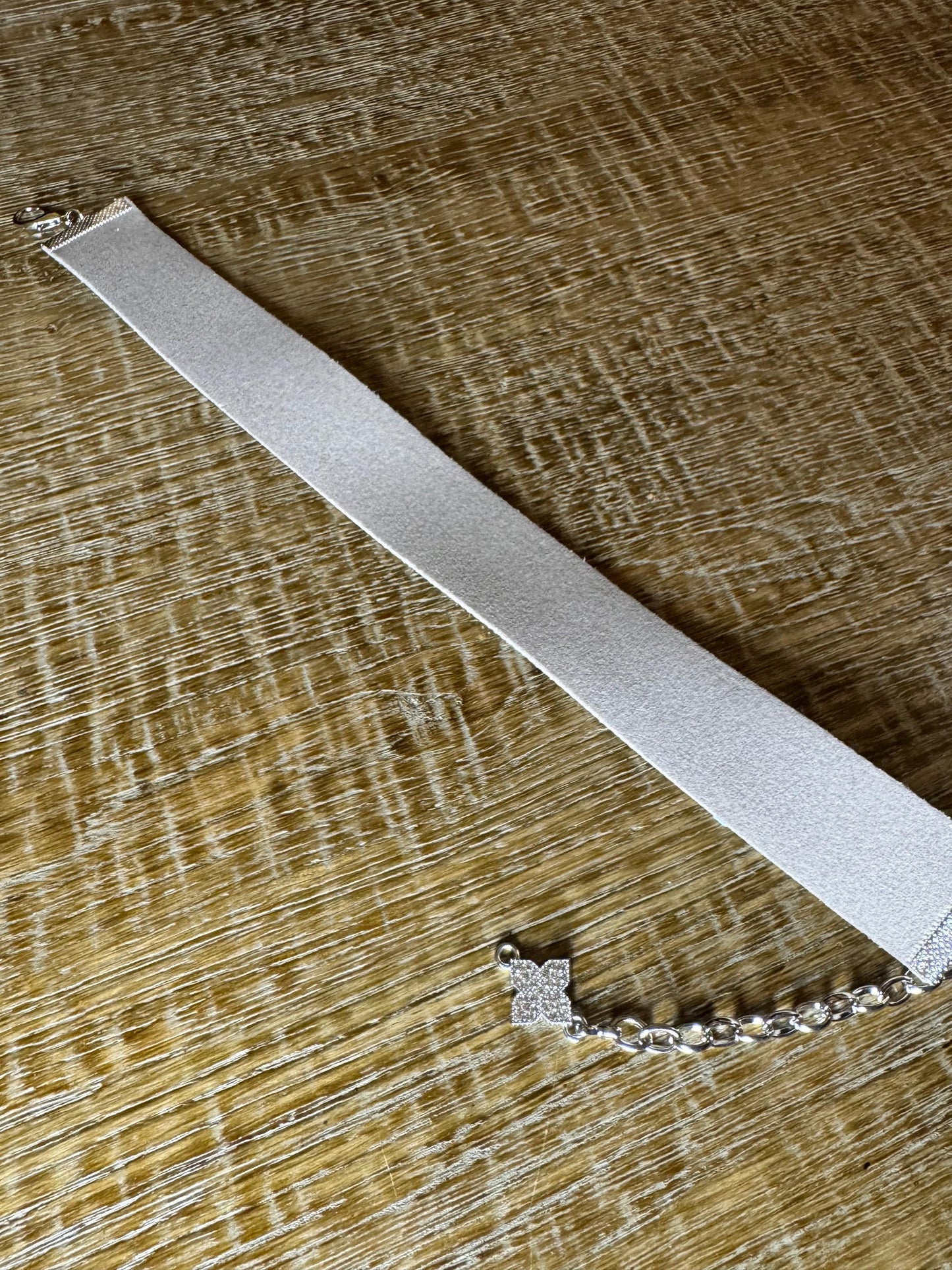 Rhinestone Diamanté 1.5” Wide Choker, 4cm Wide Choker Necklace, Smooth choker, Elegant Choker, Handmade, Dresses, Gift