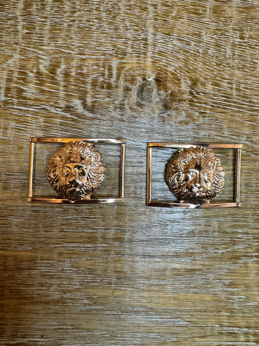 Lion Head Metal Gold Buckle, Metal Slide Buckle, Gold Buckle, Belts, Dress, Tops, Bags, Crafts, Swimwear, Fashion Buckle