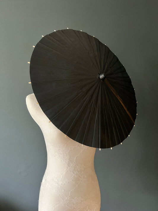 Black Umbrella, Decorative, Party, Bridesmaid Umbrella, Gift, Sun Umbrella, Weddings, Bridesmaid, Home Decor, Events, Display, 24” Wide