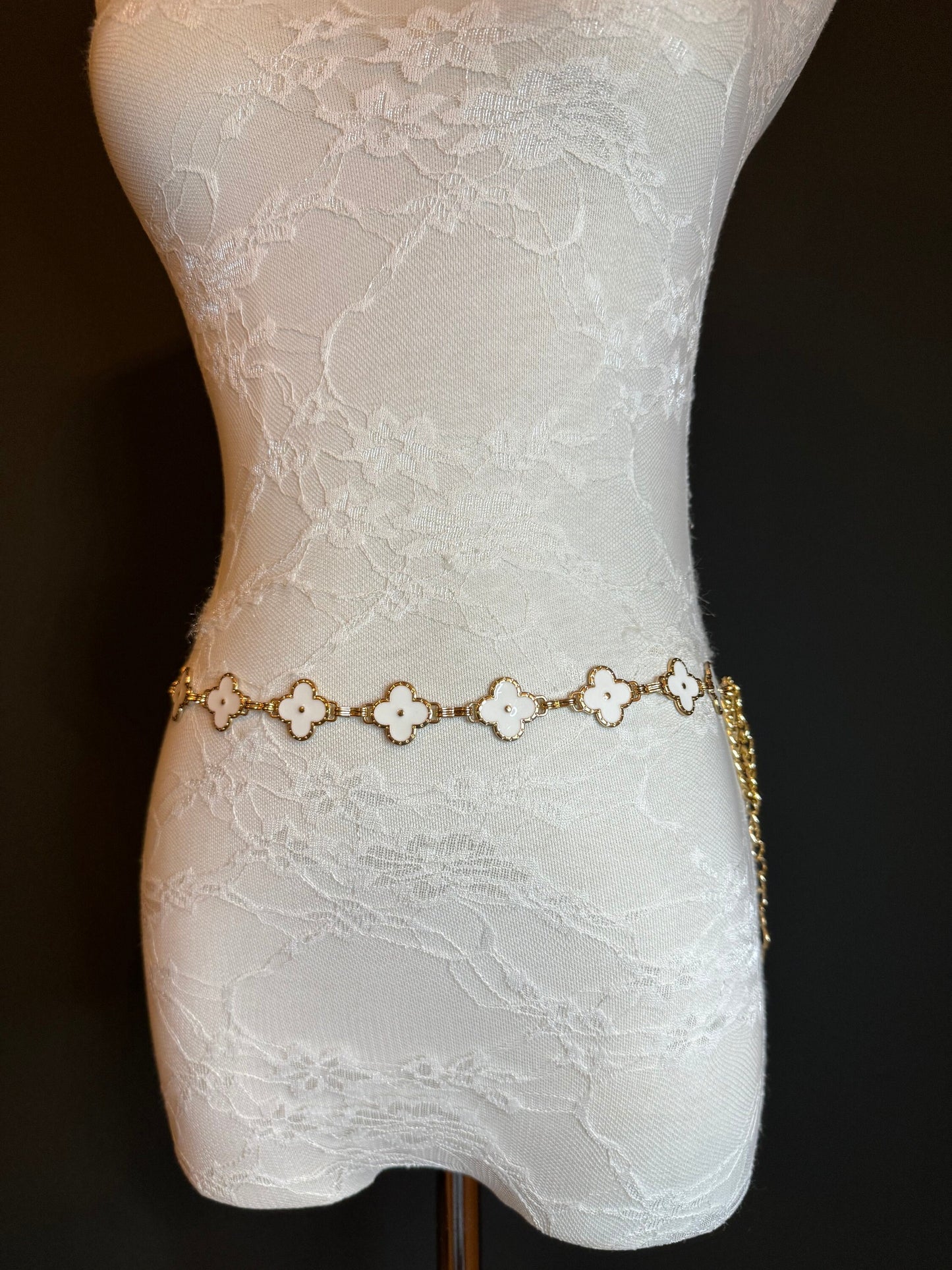 X-long Belt, Gold Metal Belt, Teen Sizes, Size 18”-60”, Fan Design, Fan Collection, Gift belt, Fashion Accessory, Bridal, Swimwear