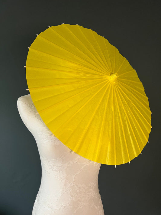 Yellow Umbrella, Decorative, Party, Bridesmaid Umbrella, Gift, Sun Umbrella, Weddings, Bridesmaid, Home Decor, Events, Display, 24” Wide