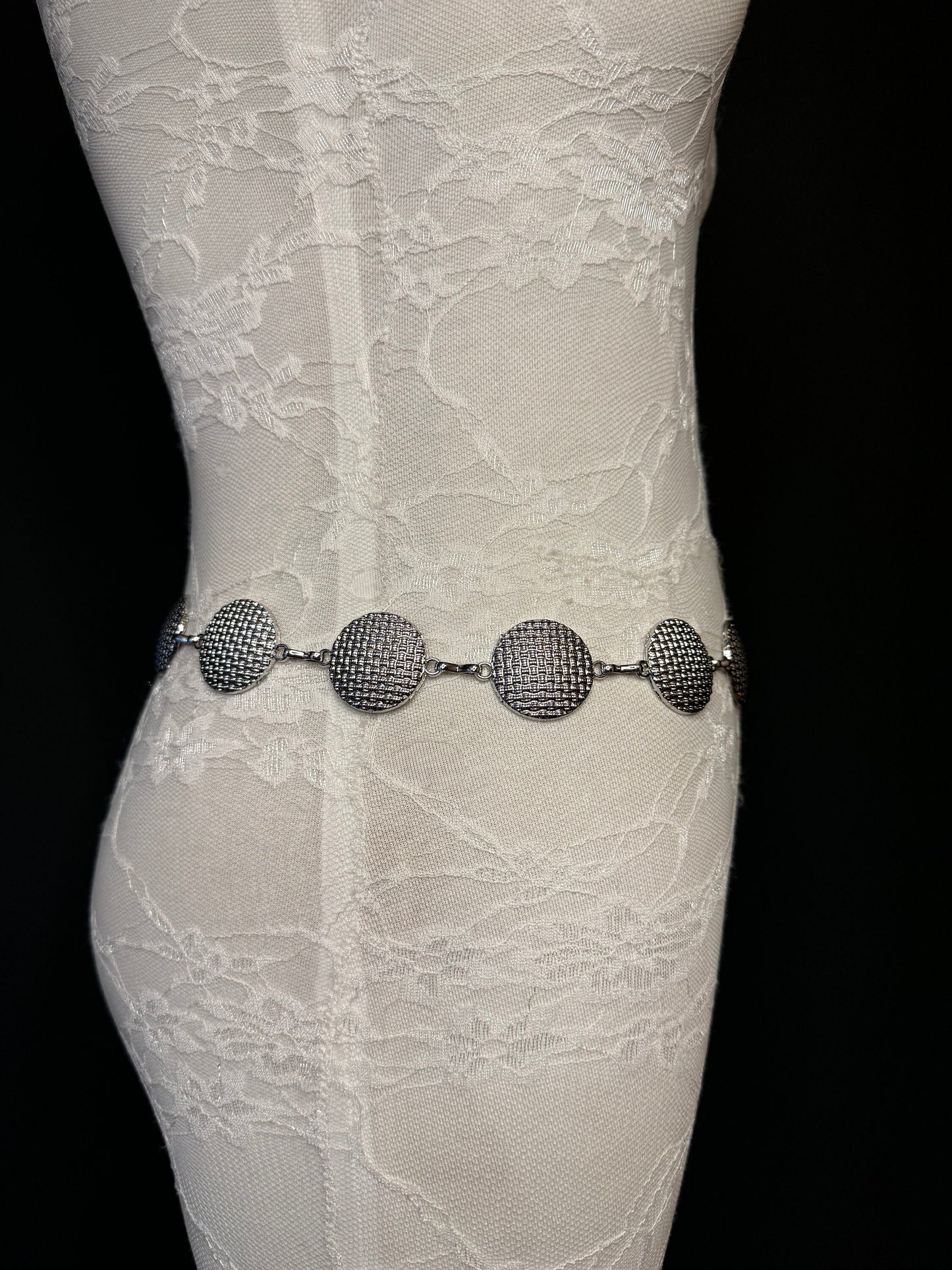X-long Metal Belt, Elegant Fashion Belt, Teen Sizes, Sizes 18”-60”, Fan Design, Fan Collection, Gold, Silver Metal belt, Fashion Accessory