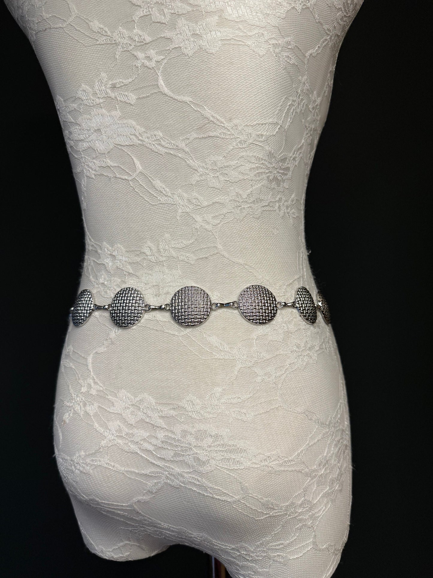 X-long Metal Belt, Elegant Fashion Belt, Teen Sizes, Sizes 18”-60”, Fan Design, Fan Collection, Gold, Silver Metal belt, Fashion Accessory