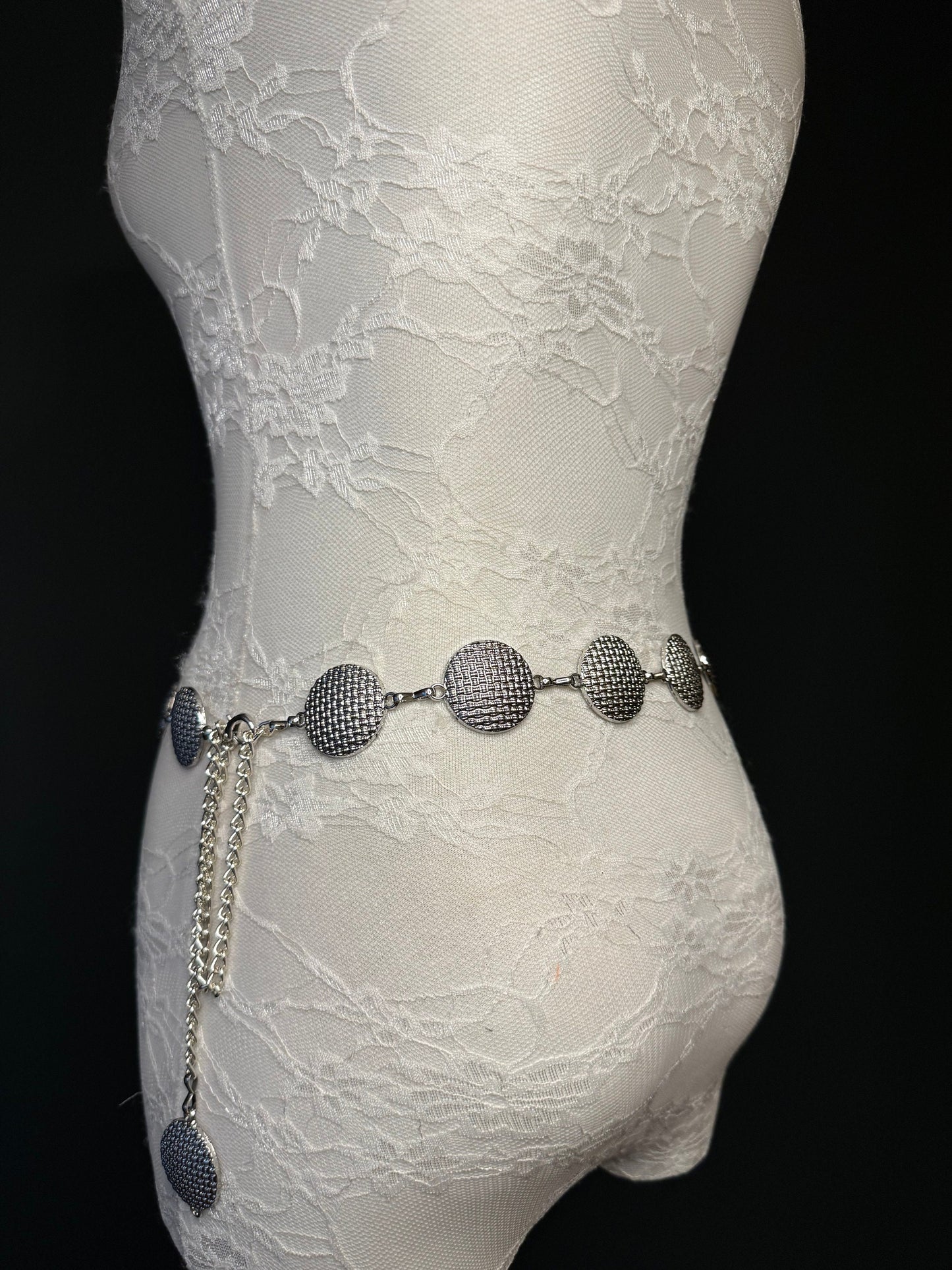 X-long Metal Belt, Elegant Fashion Belt, Teen Sizes, Sizes 18”-60”, Fan Design, Fan Collection, Gold, Silver Metal belt, Fashion Accessory