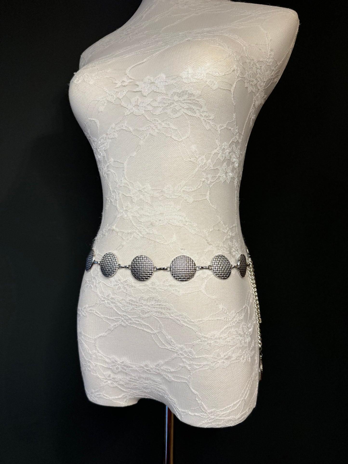 X-long Metal Belt, Elegant Fashion Belt, Teen Sizes, Sizes 18”-60”, Fan Design, Fan Collection, Gold, Silver Metal belt, Fashion Accessory