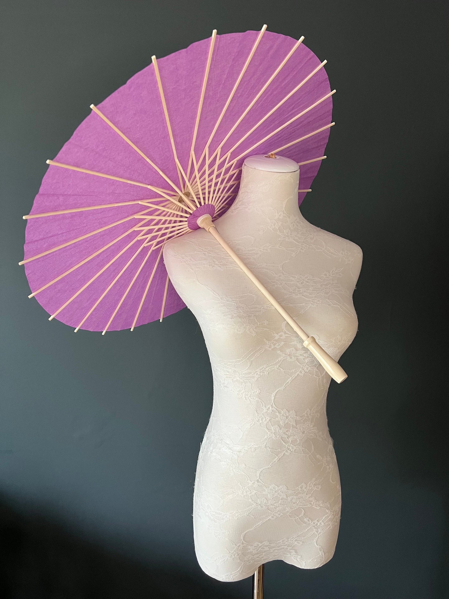 Purple Umbrella, Decorative, Party, Bridesmaid Umbrella, Gift, Sun Umbrella, Wedding, Bridesmaid, Home Decor, Events, Display, 24” Wide