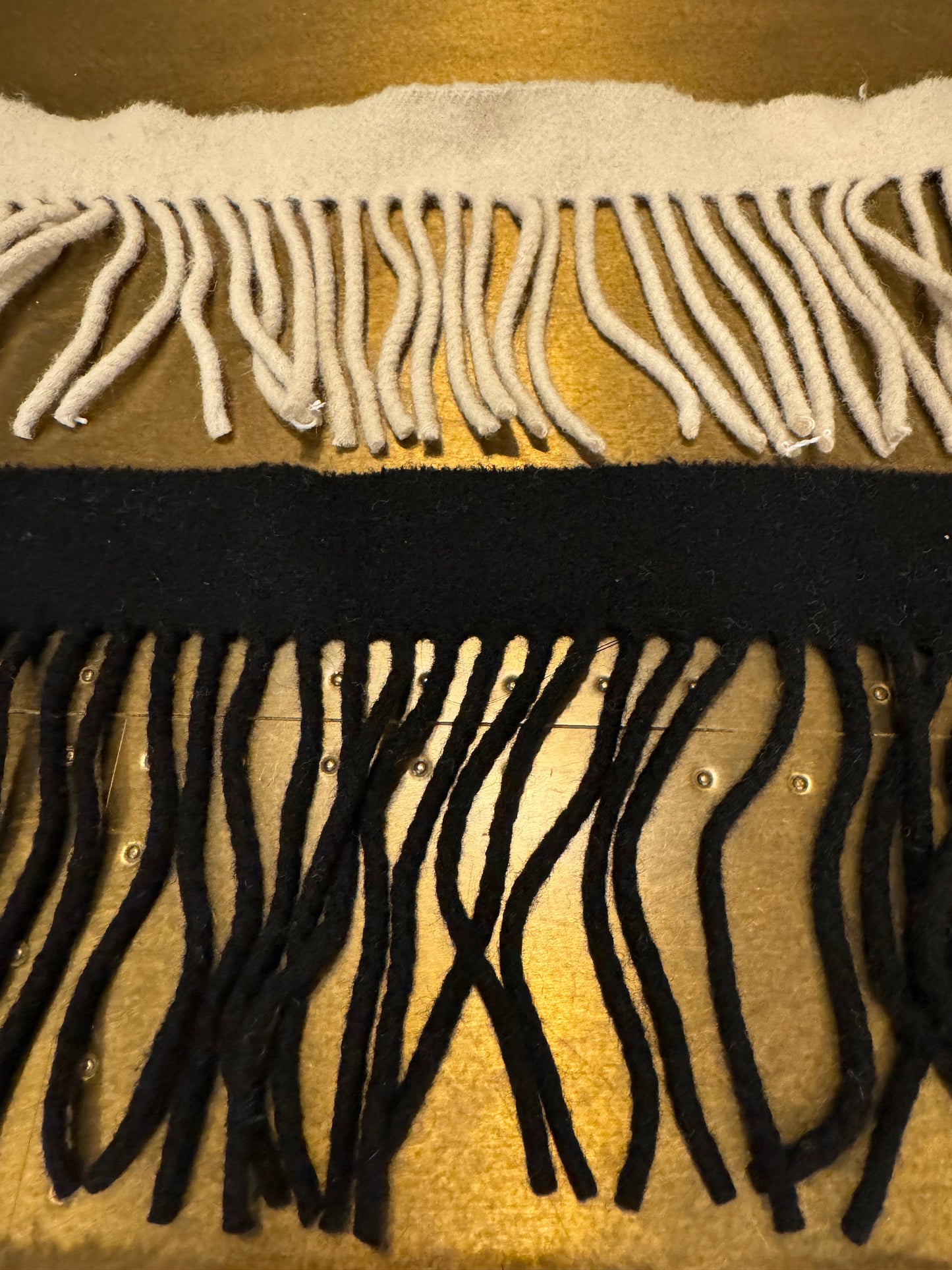 Fringe, 4.5” Wide Luxurious Soft Polyester Fringe, Tassel, Blanket Fringe, 4 Colours, Furnishings, Craft, Clothing, 11cm wide, Knitwear