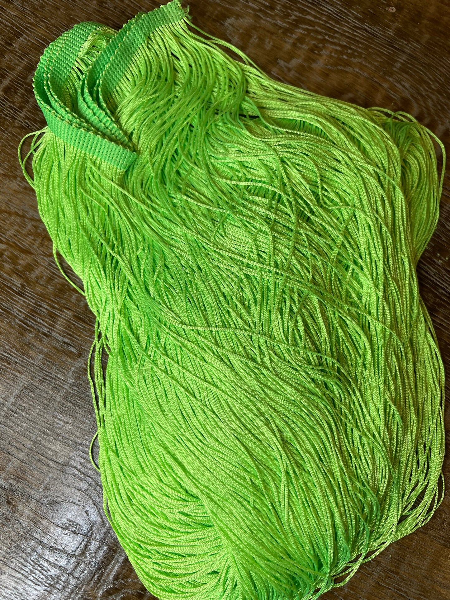 40” Wide Fringe Trim, 100cm Wide Fringe Trimming, White, High Quality, Dense High Quality Fringe, 27 Colours, Fluorescent Green