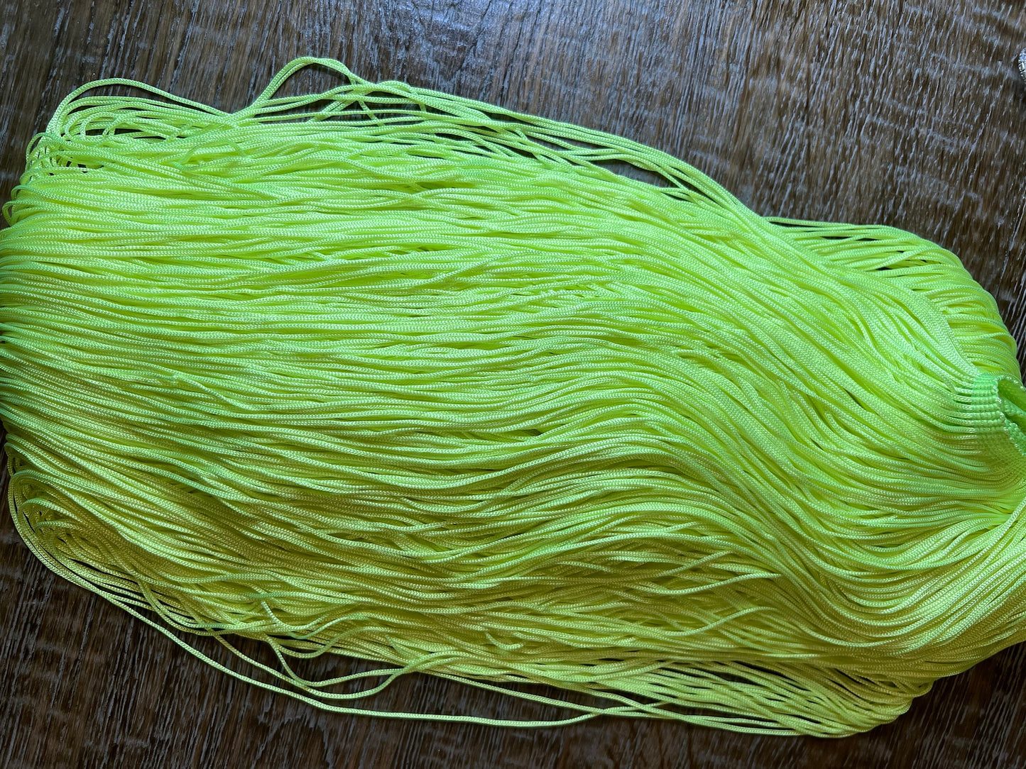40" Wide Dense Fringe Trim, Fluorescent Yellow, 27 Colour Options