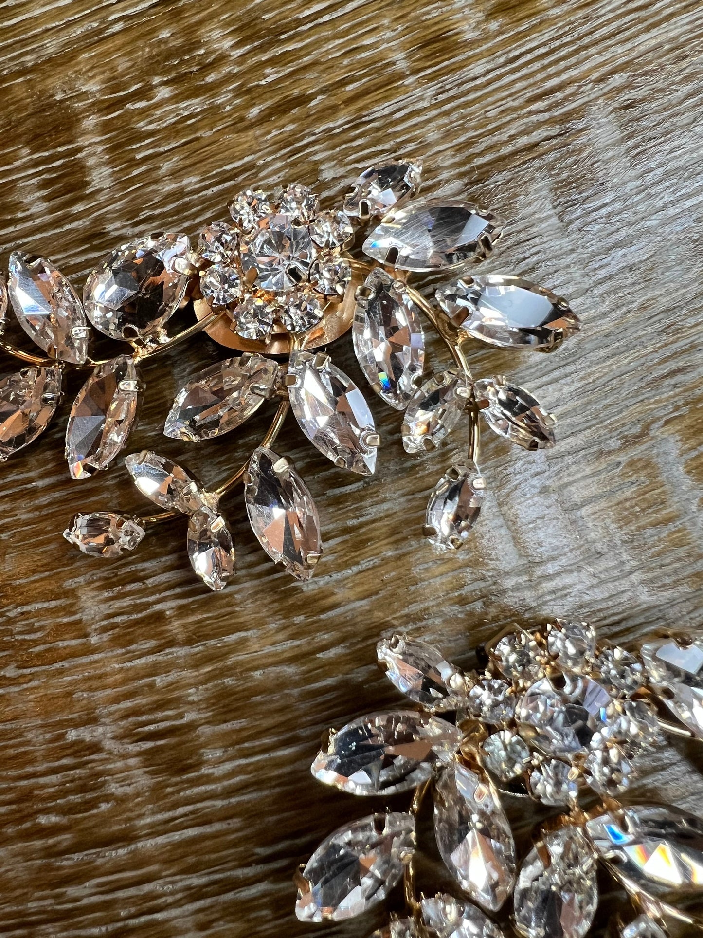 Rhinestone Shoe Clip, Bag Clip, Bridal, Bridesmaid, Party Silver Gold
