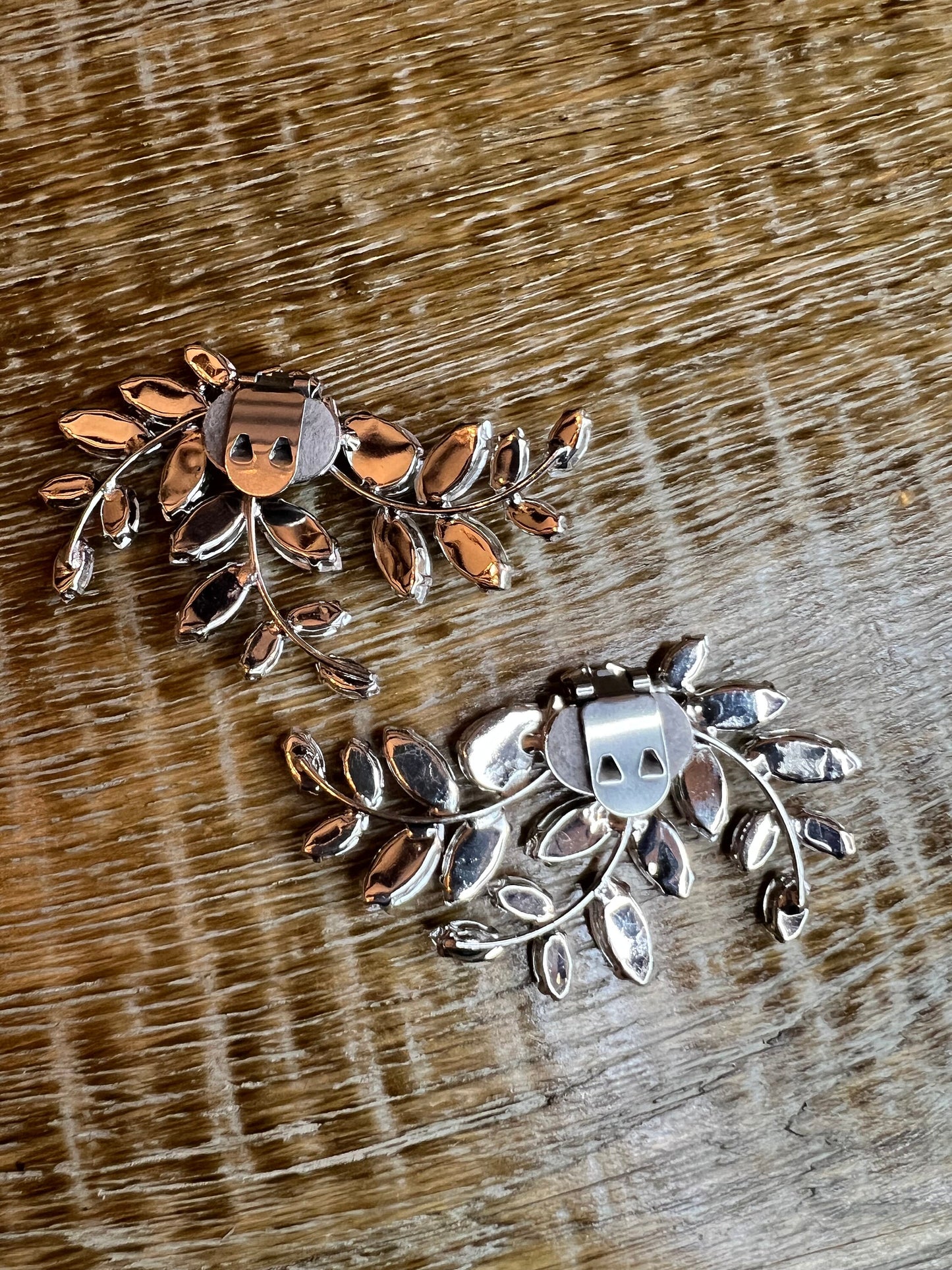 Rhinestone Shoe Clip, Bag Clip, Bridal, Bridesmaid, Party Silver Gold