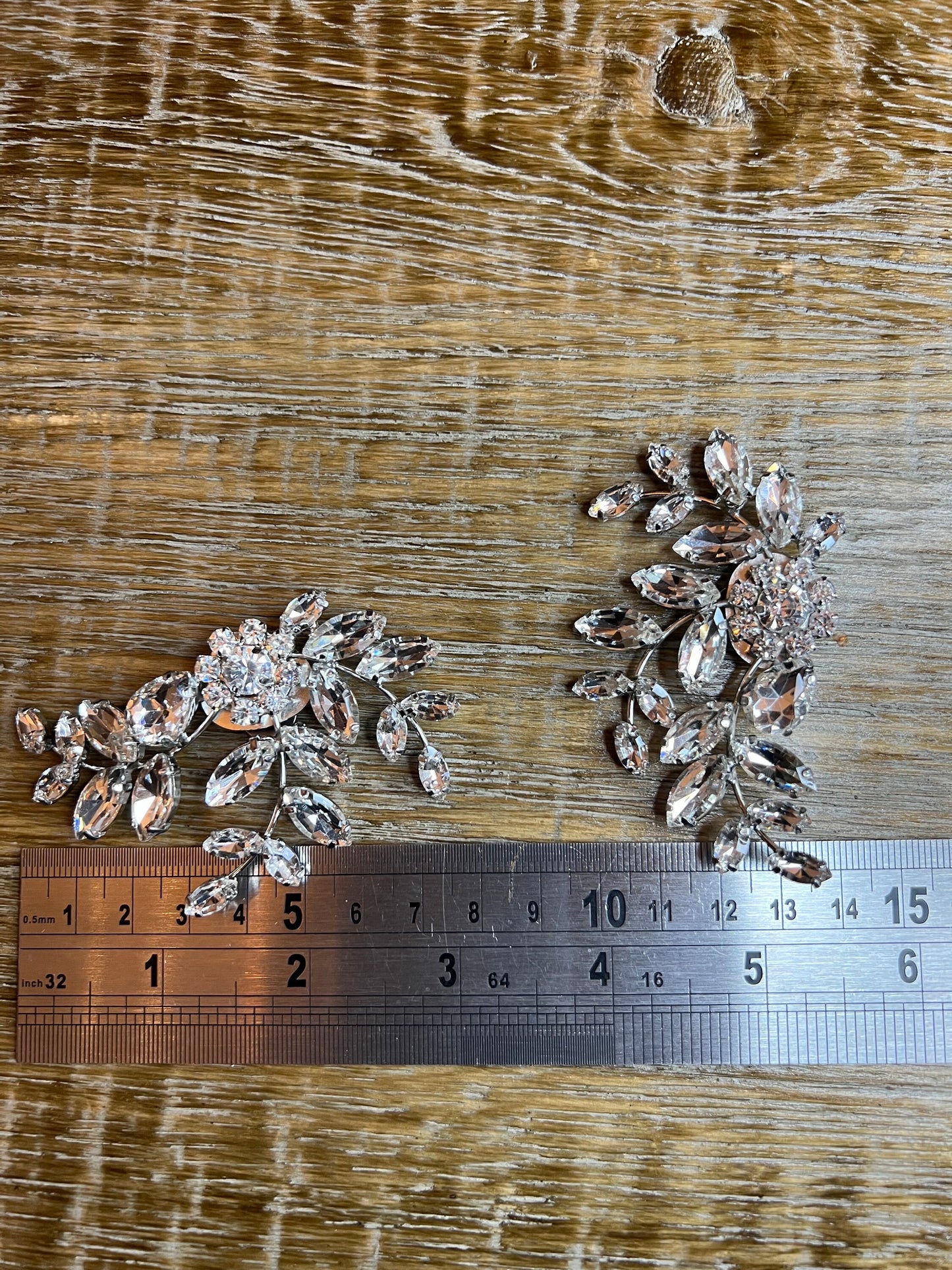 Rhinestone Shoe Clip, Bag Clip, Bridal, Bridesmaid, Party Silver Gold