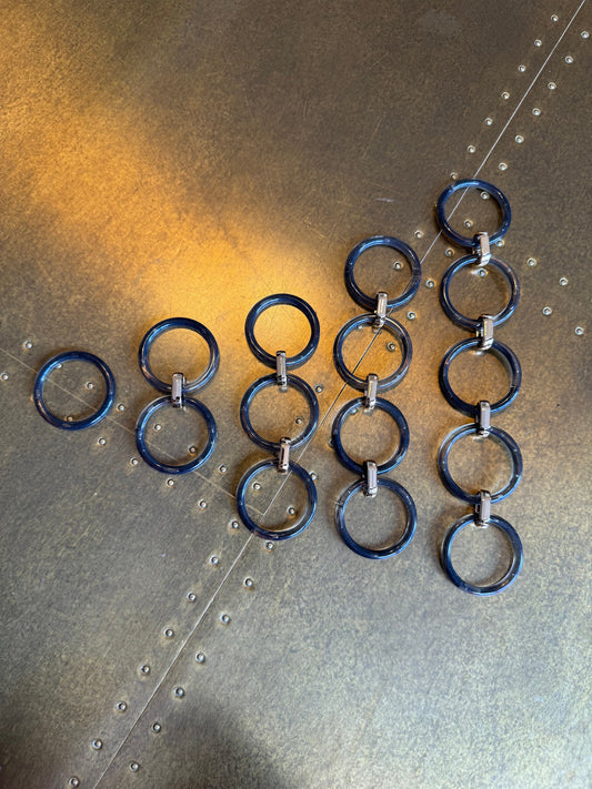 3.5cm Rings, Plastic Rings, Grey Mottled Rings, Swimwear, Crafts, Clothing, Belts Ring, Metal Ring, Buckle, Linked Rings,Swimwear Collection
