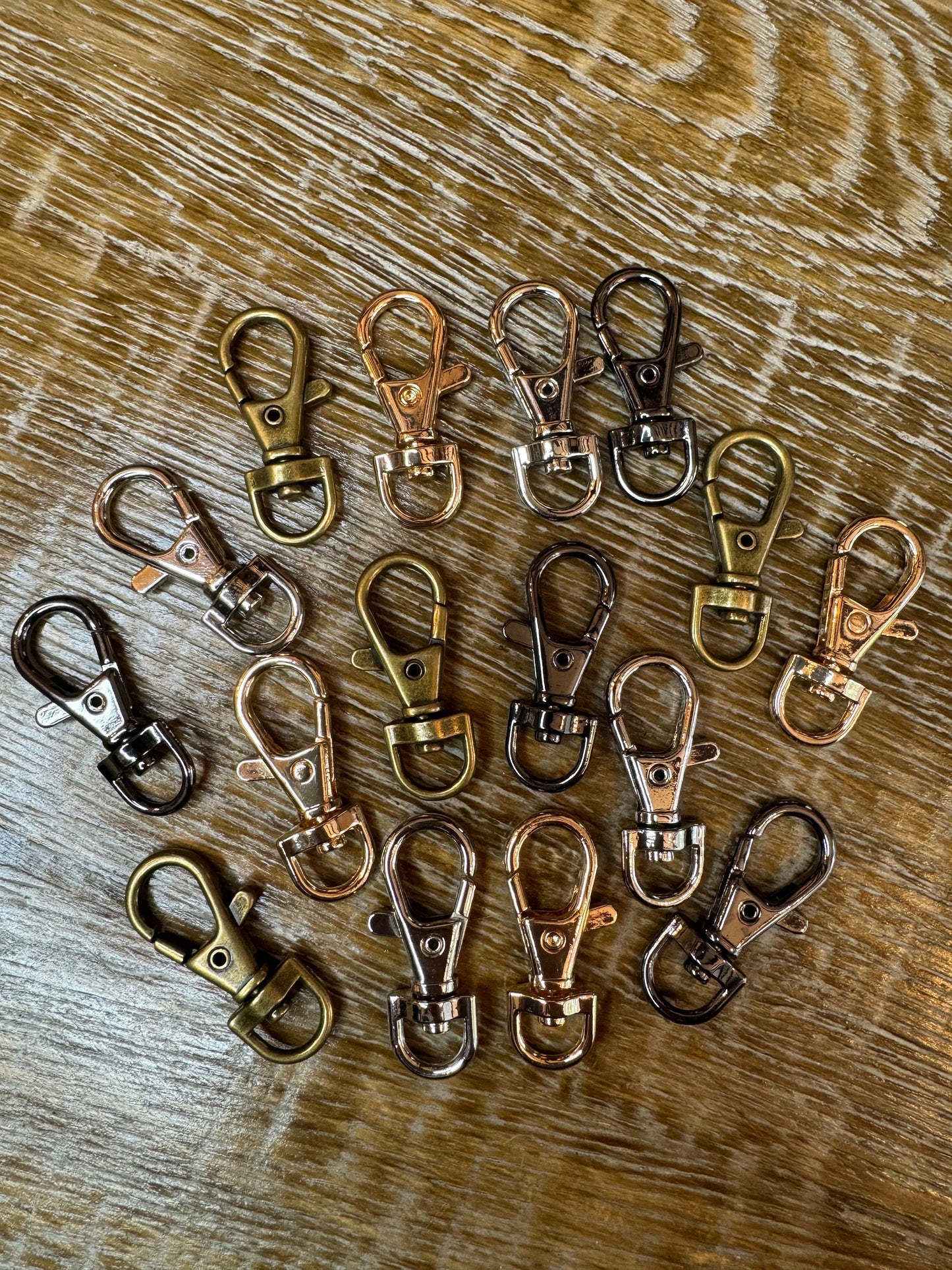 4cm Metal Lobster Clasp, Keychain Clip, Jewelry Making, 4 Colour Options