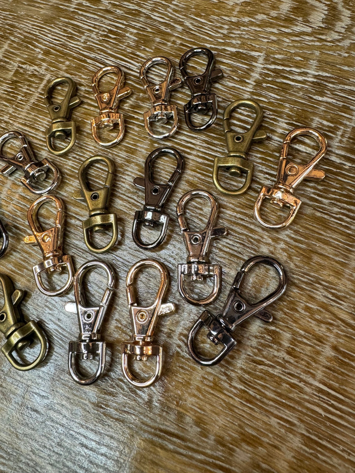 4cm Metal Lobster Clasp, Keychain Clip, Jewelry Making, 4 Colour Options