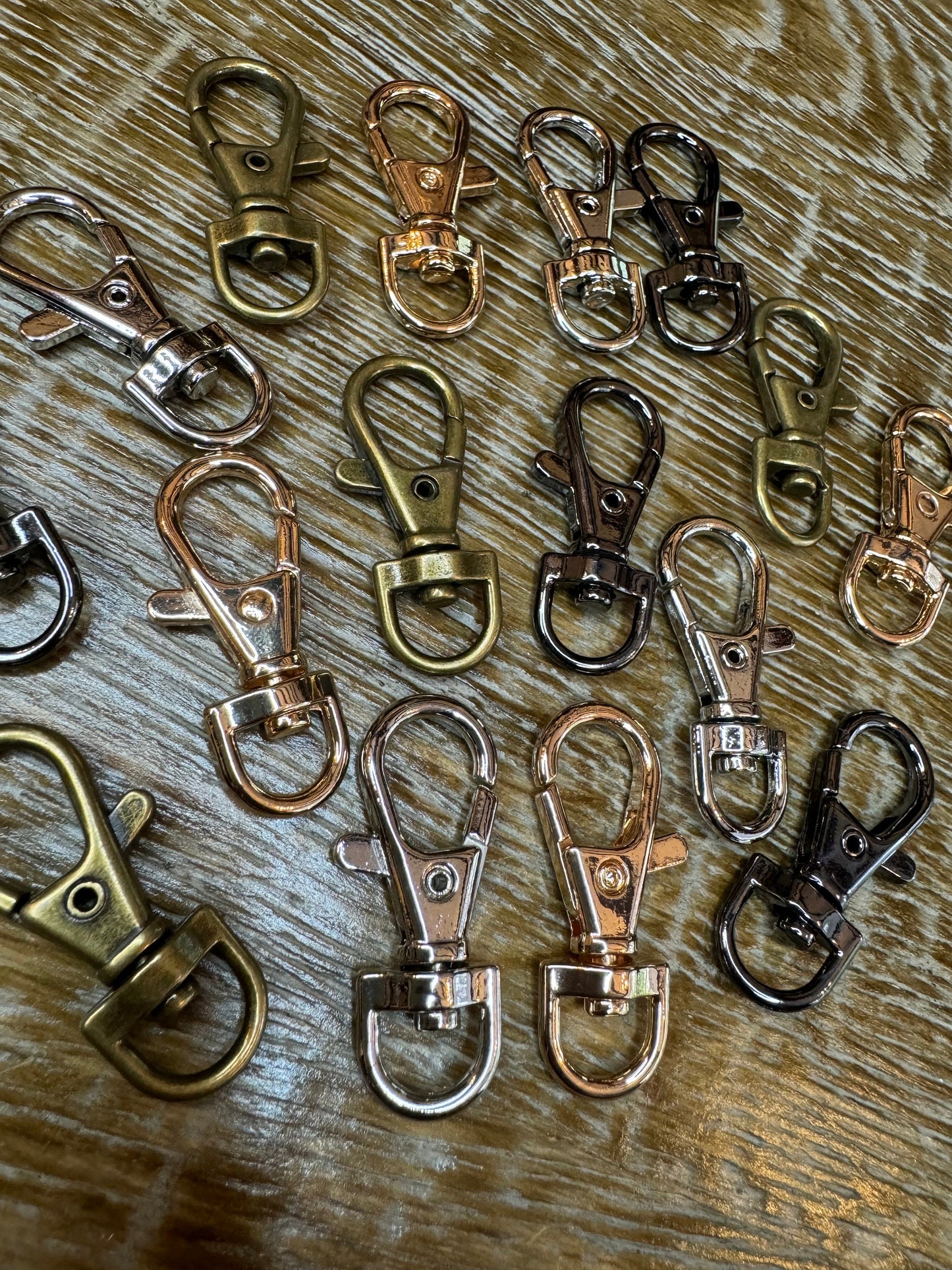 4cm Metal Lobster Clasp, Keychain Clip, Jewelry Making, 4 Colour Options