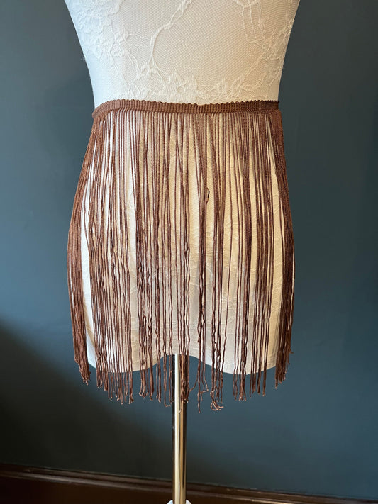 12” Wide Fringe Trim, 30cm Wide Fringe Trimming, 6 colours, Tassel Trim, Fashion Fringe, Ivory, Pink, Brown, Orange, Green, Black